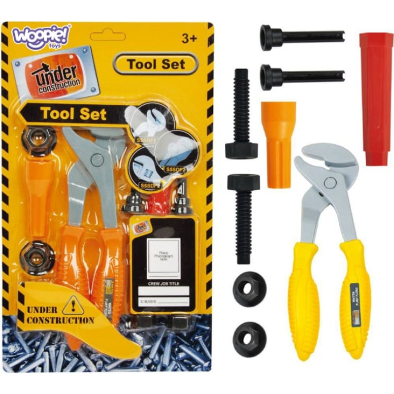 Woopie 56799 mažojo meistro įrankių rinkinys – reguliuojamos replės
