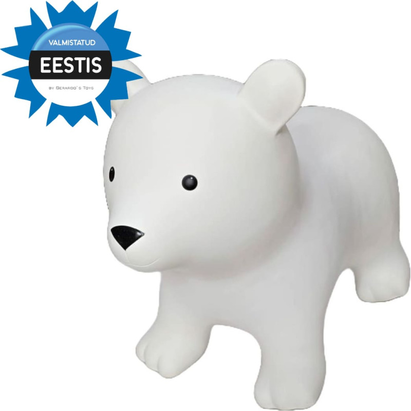 Gerardo's Toys Jumpy šokinėjantis gyvūnas – meška, balta