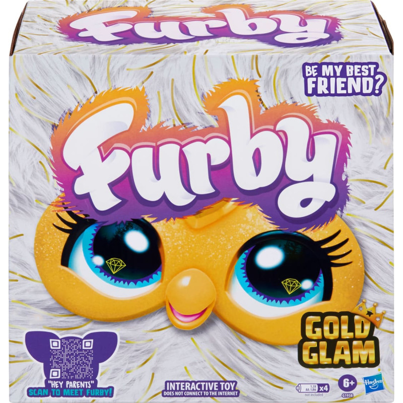 Furby interactive toy Gold Glam