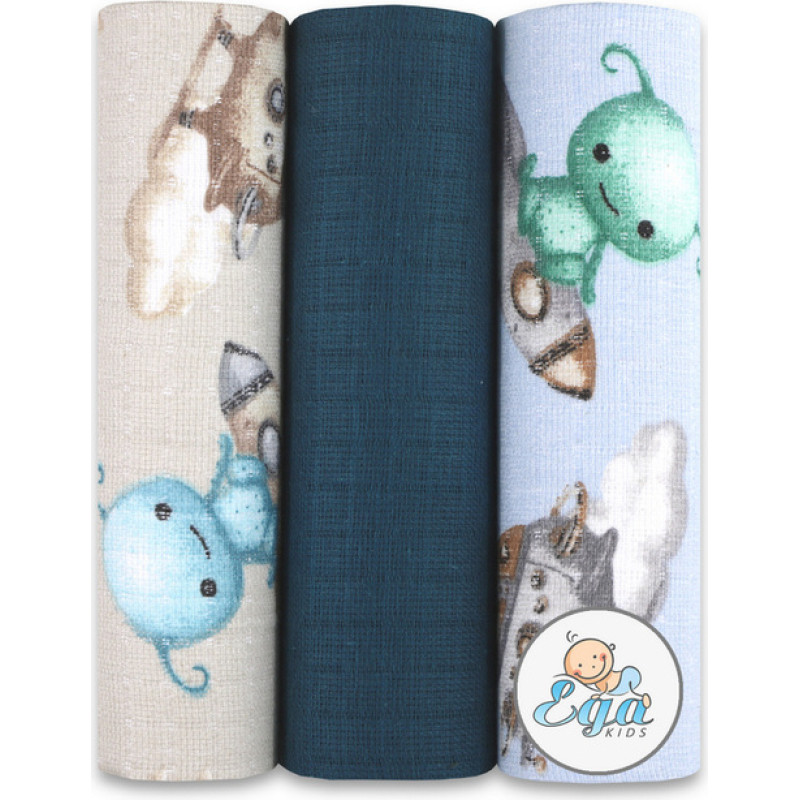 Ega Kids Diaper - SET - 0367 - TETRA - EGA - size 60x80 cm  - nr. 16