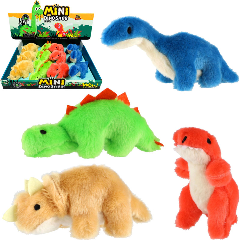 DINOZAUR PLUSZOWY 4 WZORY