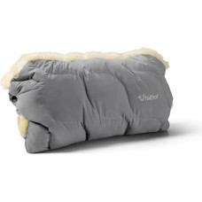 Fellhof Roku mufe ratiem Fellhof Winterberg Lambskin Hand Muff for Prams Grey