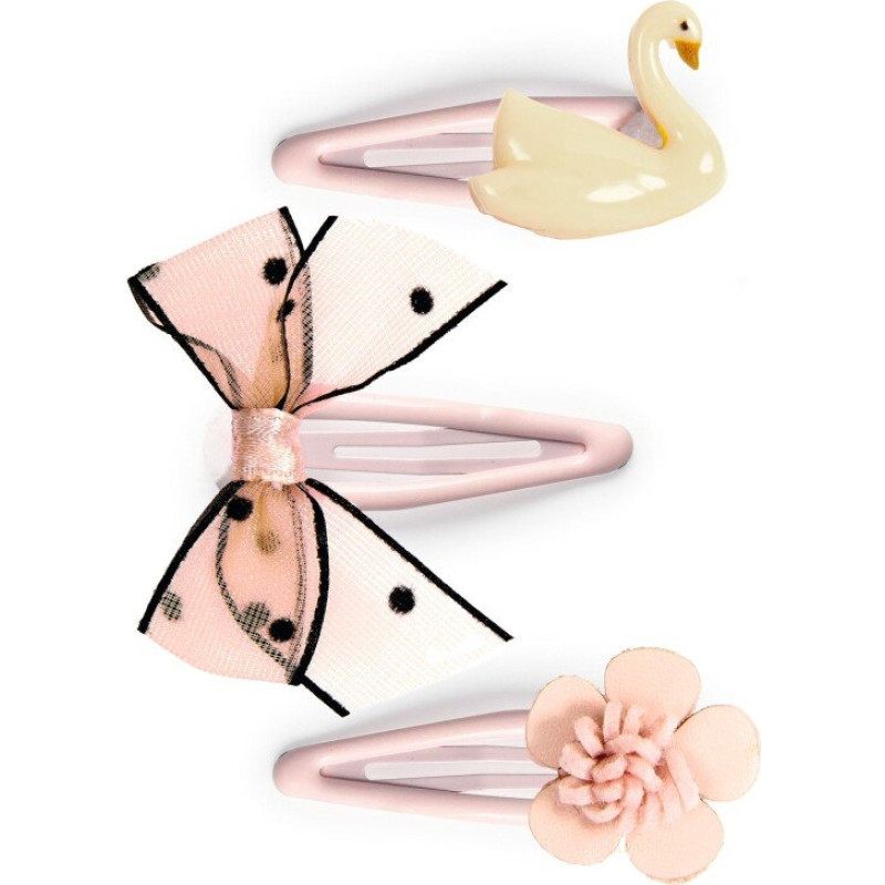 Djeco Plume - Plaukų segtukai - Šokiai (3 vnt.)