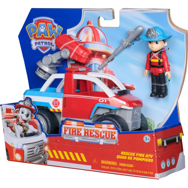 Paw Patrol transportlīdzeklis Fire Rescue Ryder, 6073897
