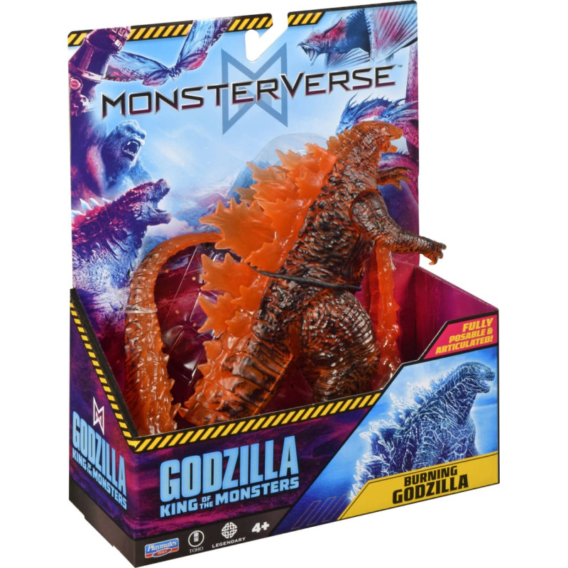 Godzilla X Kong GODZILLA figūriņa 6" Burning Godzilla, 35217