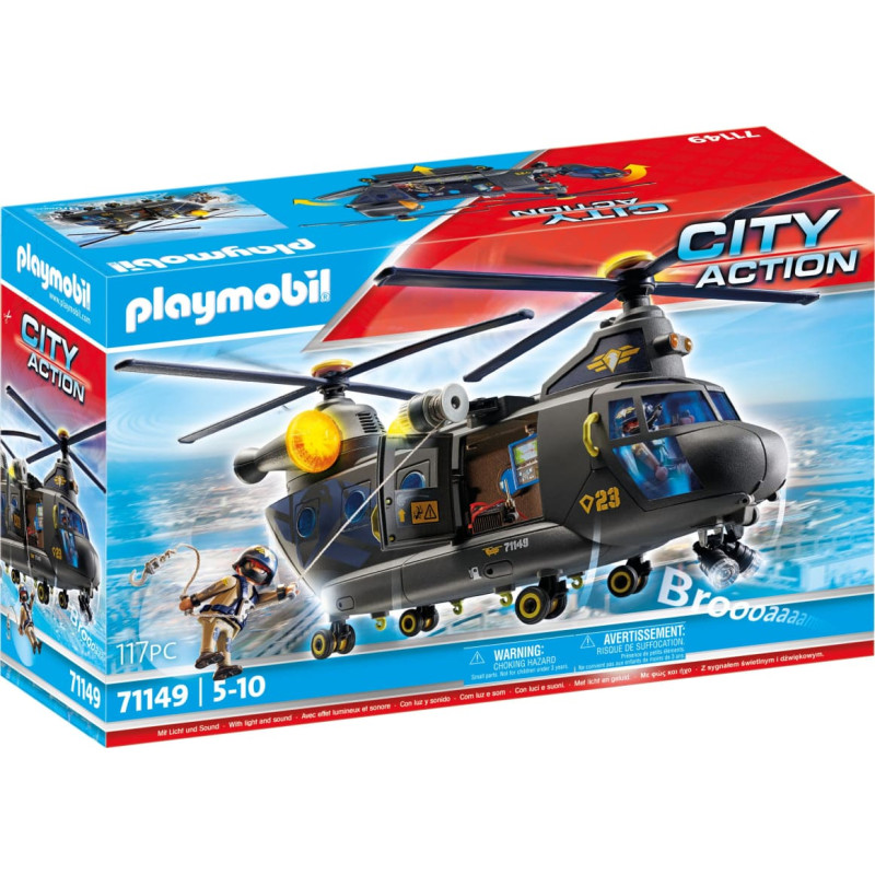 Playmobil CITY ACTION Gelbėtojų lėktuvas 71149