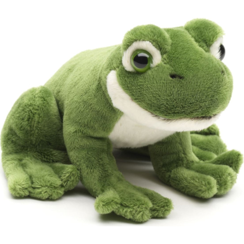 Uni-Toys Soft toy Frog with sound, 13 cm