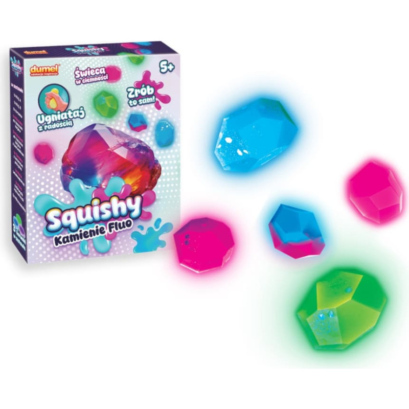 Dumel DD 30607 Squishy-Kamienie fluo