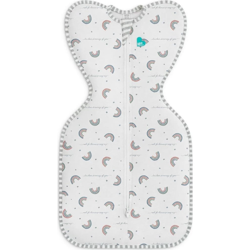Love To Dream SWADDLE UP STRETCH COTTON RAINBOW XS
