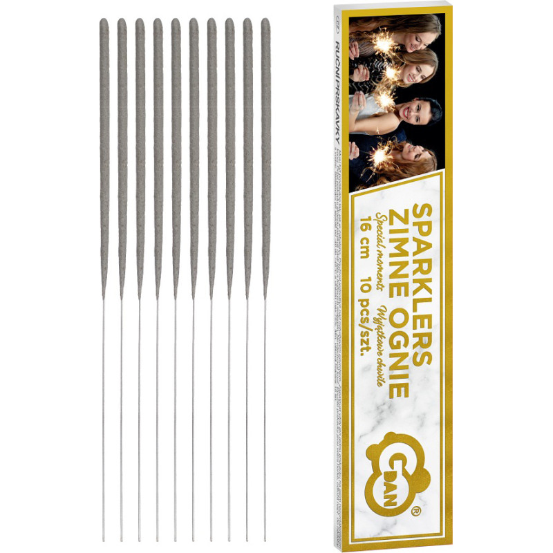 ZIMNE OGNIE 16cm 10 SZTUK