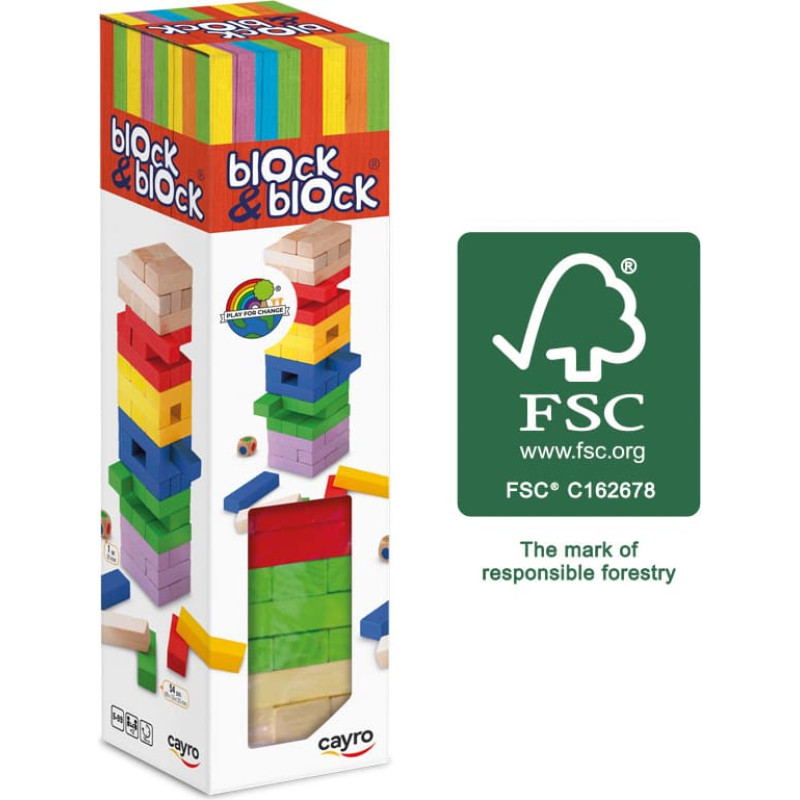 Cayro Game &ndash; Block&Block (colorful)