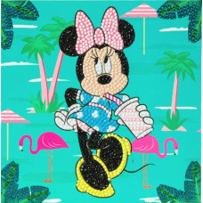 Craft Buddy Daimond Mosaic  - 90607- MINNIE - size 18x18 cm