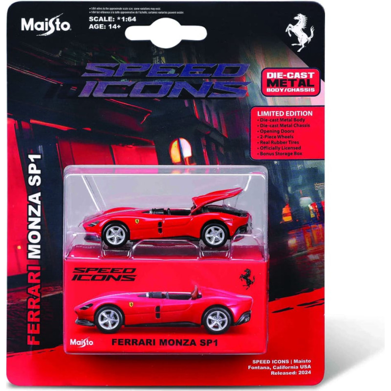 Maisto Die-Cast 1:64 automa&scaron;īna Speed Icon, assortii, 15700