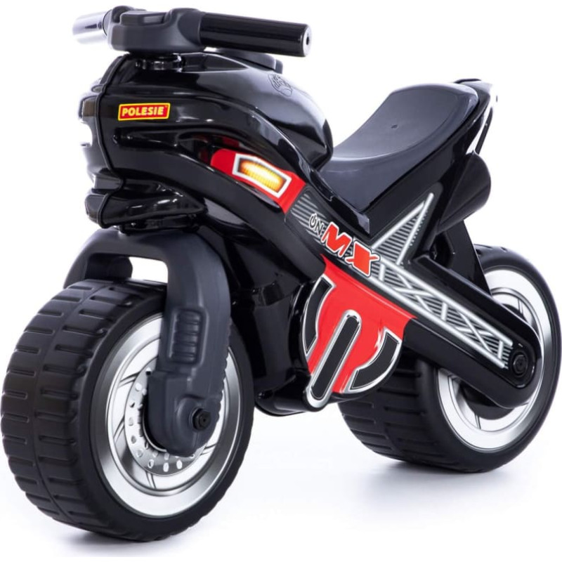 Polesie Push motorcycle black MX