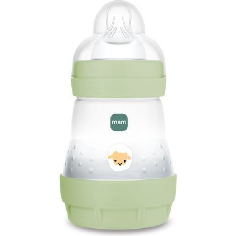 Mam Baby 5915 ANTICOLLIC BOTTLE PERFECT START 160ML GROUNDING IN NATURE GREEN