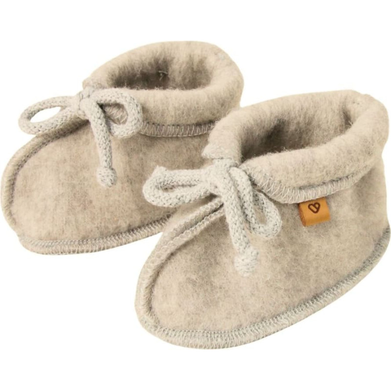 Wool baby shoes Sierra S 0-6m beige