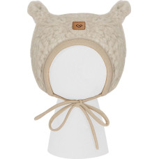 Wool cap Violet Nevada M 6-12m beige