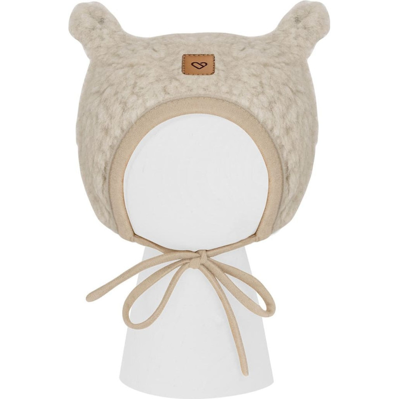 Wool cap Violet Nevada M 6-12m beige
