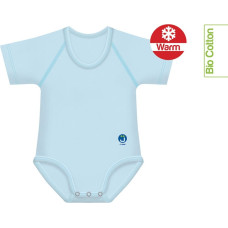 Growing body Bio Cotton Warm 0-36m light blue