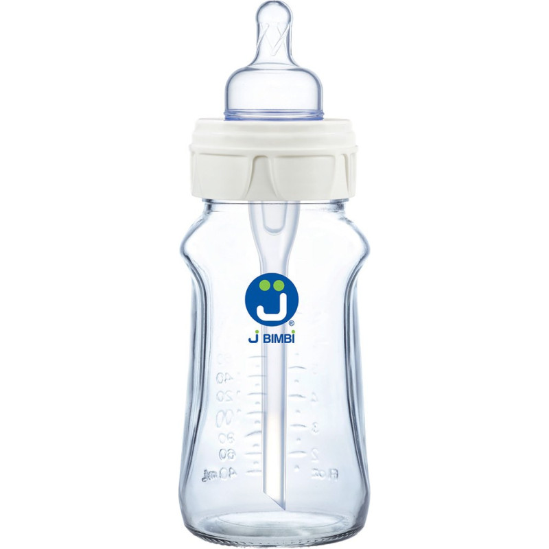 Anti-colic glass feeding bottle Super 260ml