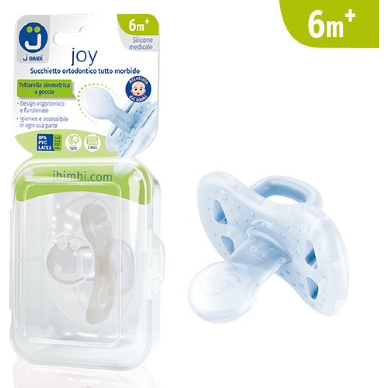Pacifier Joy 6m+ transparent