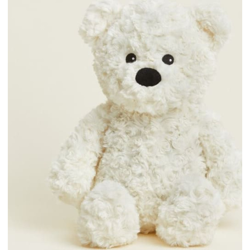 Warmies - &Scaron;ildomas žaislas - Kreminės spalvos garbanotasis lokys (didelis)