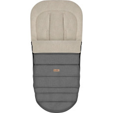 Adjustable footmuff iGrow Scandi 0-36m light grey