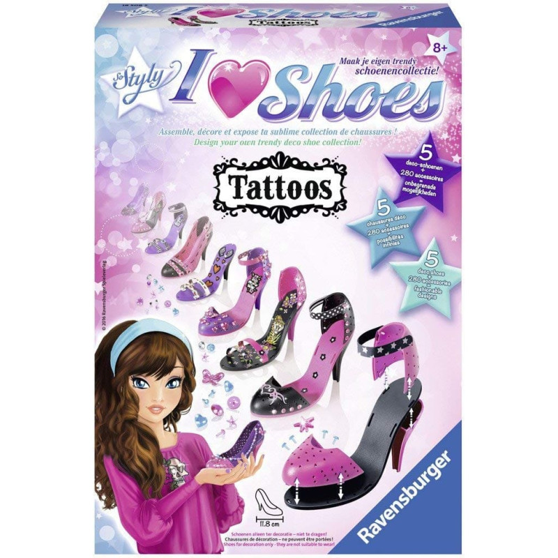 Ravensburger Craft Kit &ndash; Shoe Design: Tattoos