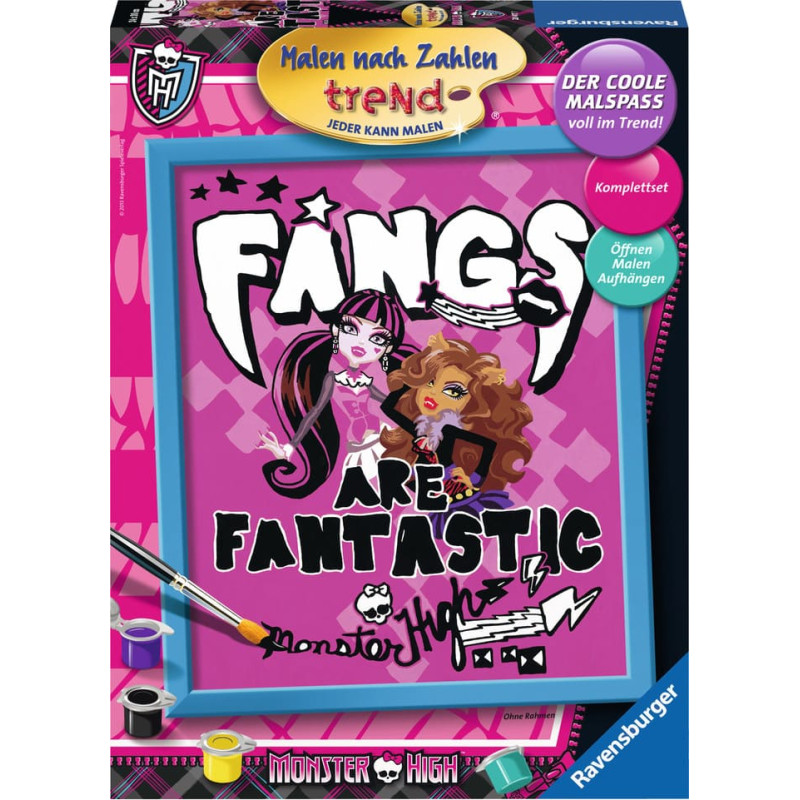 Ravensburger Paint by numbers Monster High