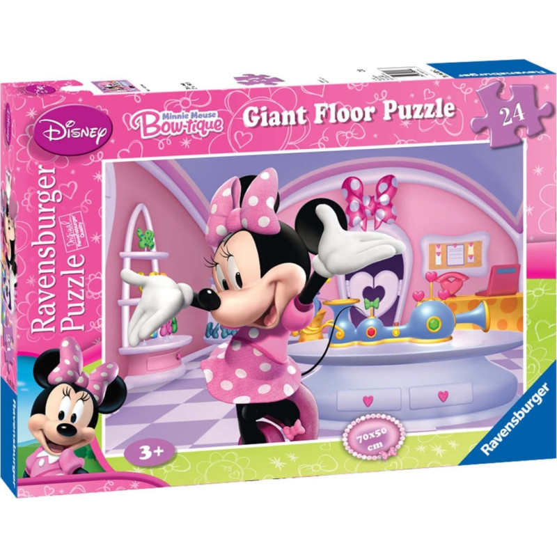Ravensburger Floor puzzle, 24 pcs, Minnie Mouse