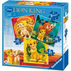 Ravensburger Puzzle 3in1 The Lion King