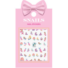 Snails nagų lipdukai, Undinėlės prisilietimas