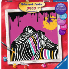 Ravensburger Paint by Numbers &ndash; Zebras