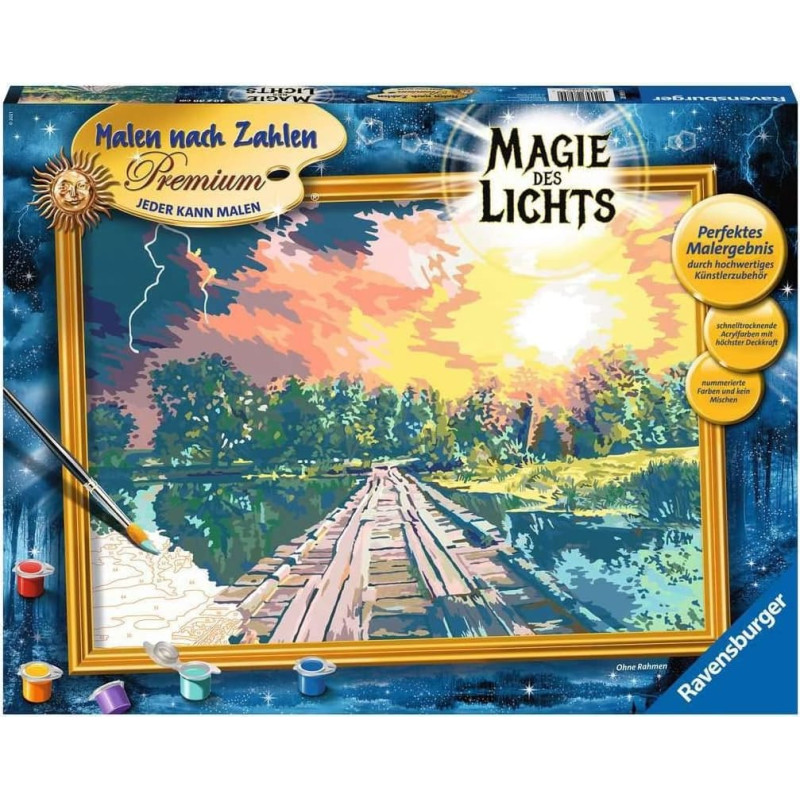 Ravensburger Paint by Numbers &ndash; Magic of Light