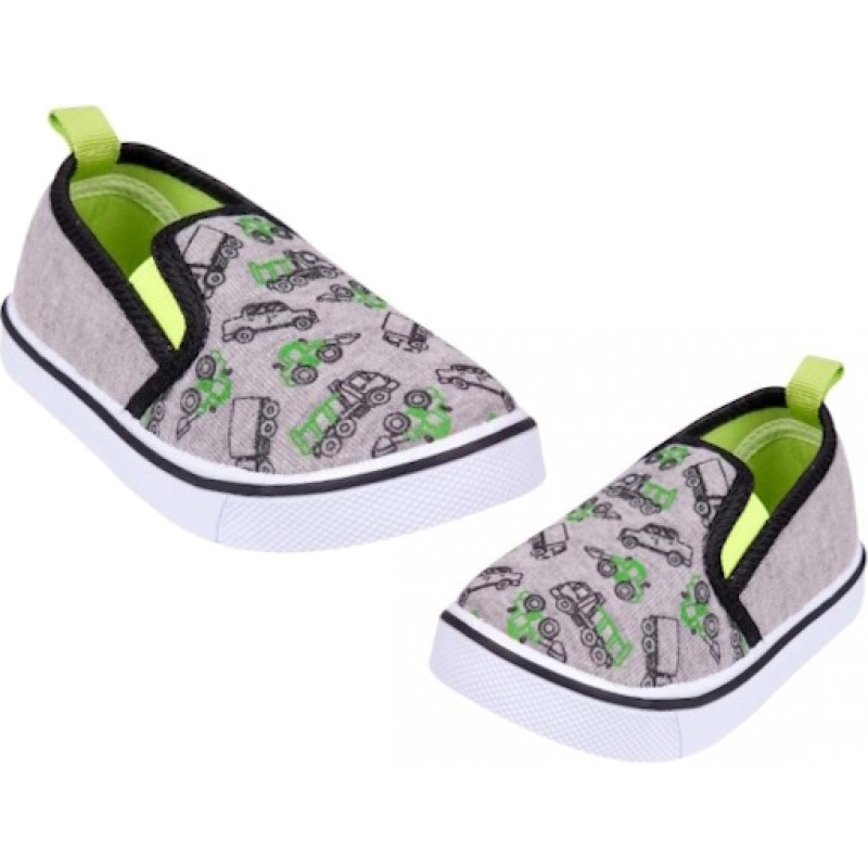 Yo Baby Mājas apavi TRAMPKI BOY OT-003 grey (25)-izpārdo&scaron;ana