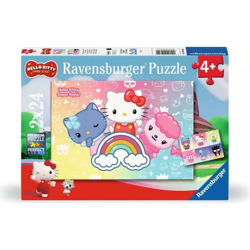 Ravensburger Puzzle 2x24 pcs Hello Kitty