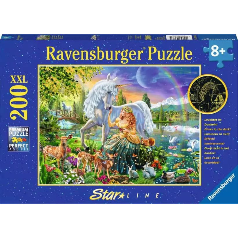 Ravensburger Puzzle 100 pcs Princess with Unicorn