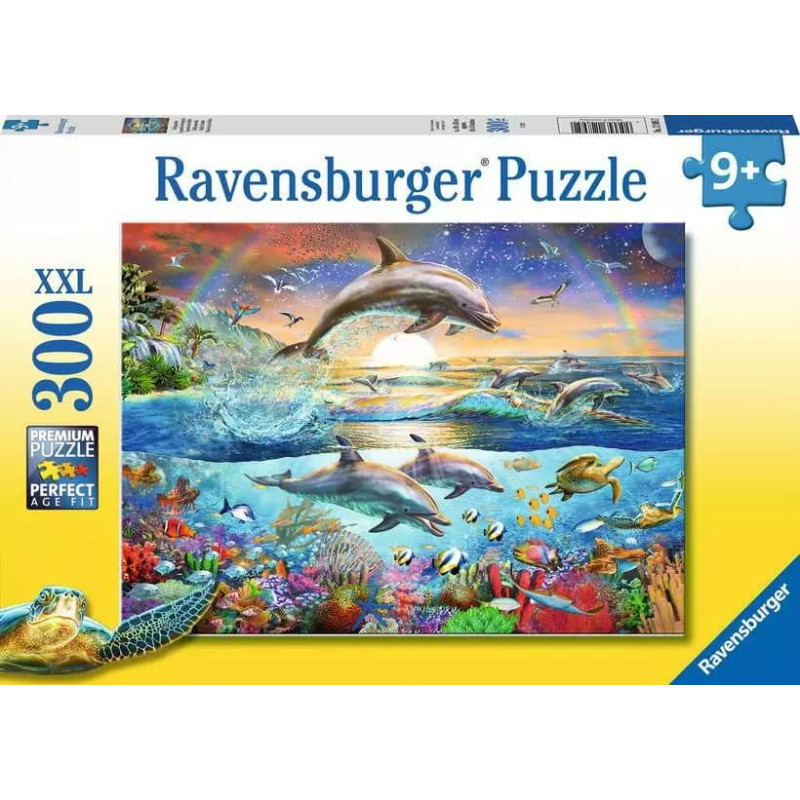 Ravensburger Puzzle 300 pcs Dolphin Paradise