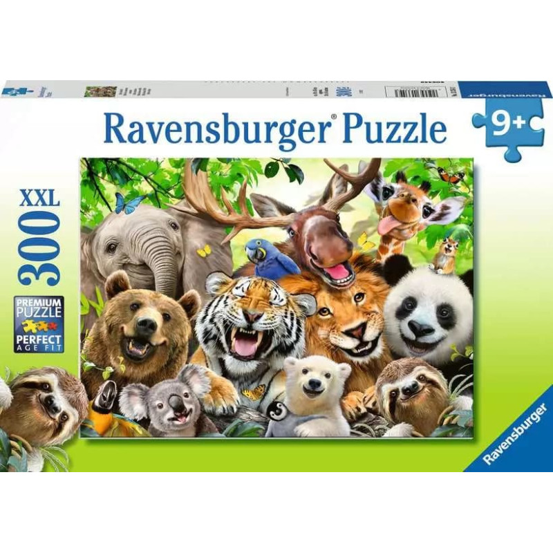 Ravensburger Puzzle 300 pcs Exotic Animals Selfie