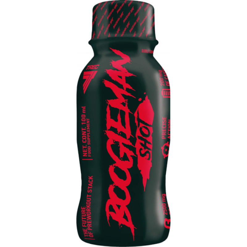 Trec Kofeiinishot TREC Boogieman Shot 100ml, Bubble Gum