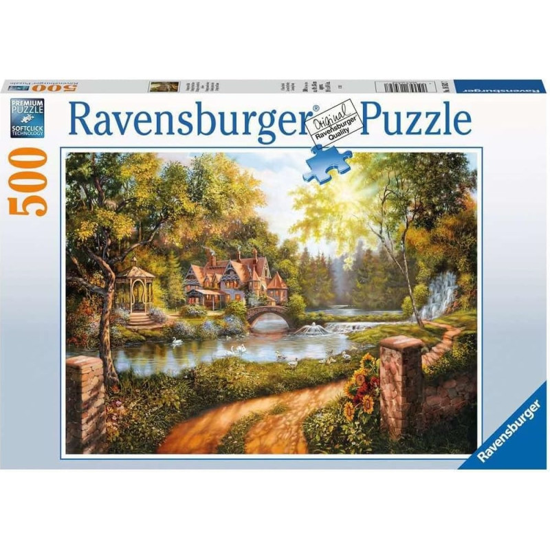 Ravensburger Puzzle Cottage by the river 500pc 16582