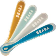 Beaba / Red Castle Silikona baro&scaron;anas karotī&scaron;u komplekts, 1.&nbsp;izmērs (4 + mēn.), 4&nbsp;gab.