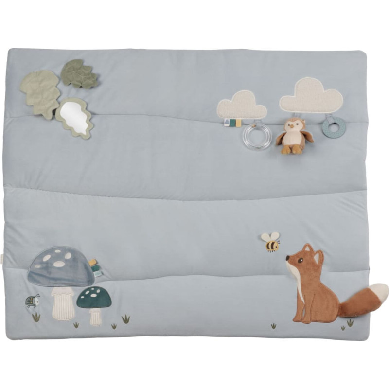 Little Dutch Playpen mat Forest Friends 75&times;95 cm GRS