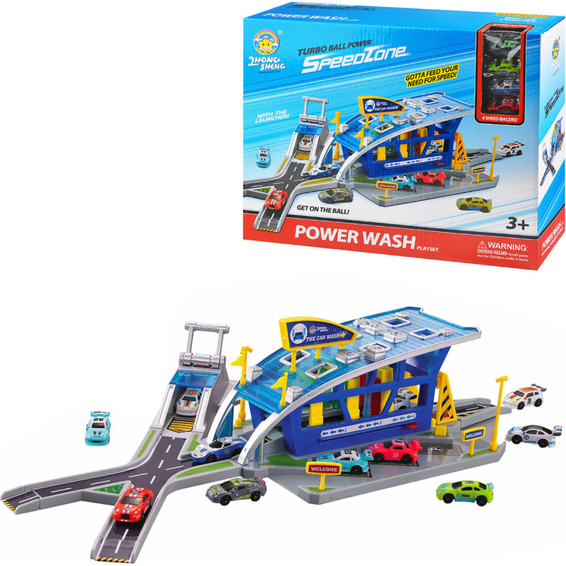 MYJNIA SAMOCHODOWA Z 4 AUTAMI