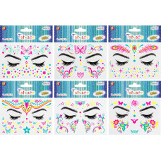 TATUAŻE DO TWARZY ŚWIECĄCE W CIEMNOŚCI