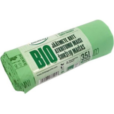 Biobag Atkritumu maisi kompostējami BioBag 35L (20 gab. rullī) 20mkr. 54x53cm zaļi