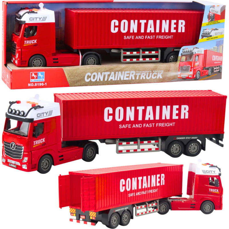 AUTO TIR ŚWIATŁO I DŹWIĘK