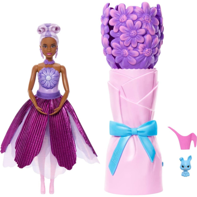 Barbie Surprise Innovation Doll - Purple Daisy Black