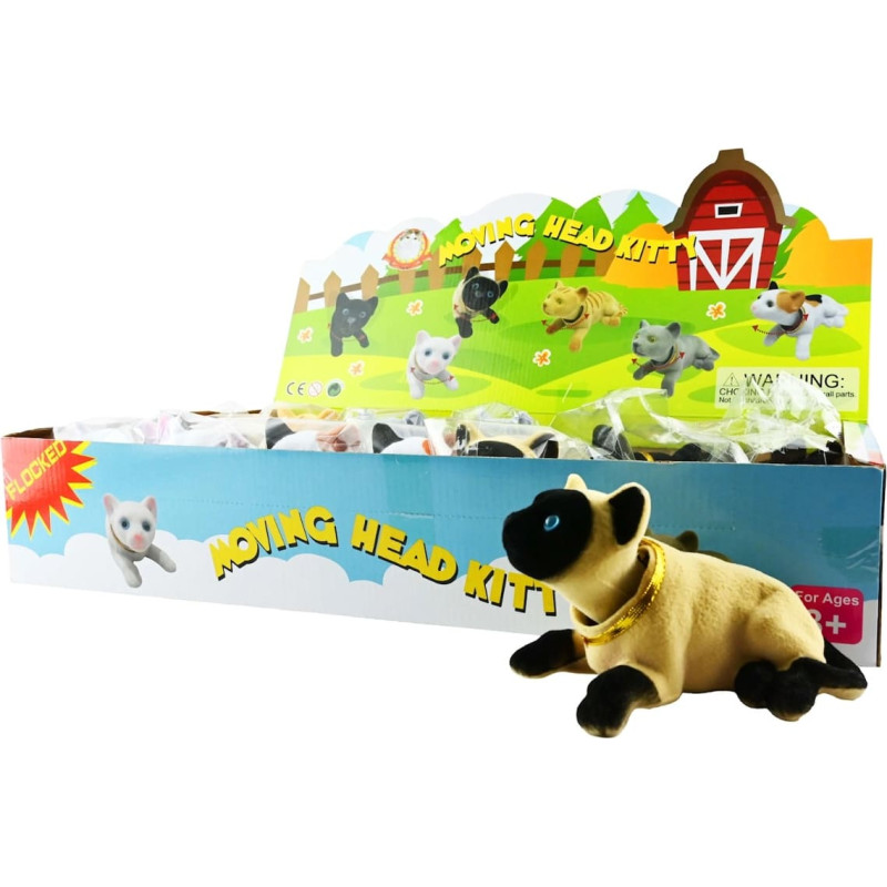 Figuur kõikuva peaga kass 15 cm