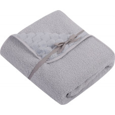 Duet Baby Blanket - 675 - double - CUBE / BOCULA - GREY - size 80x90 cm